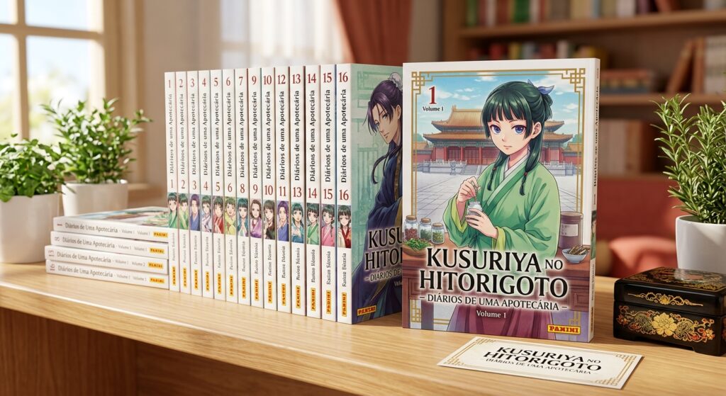 mangá diários de uma apotecária